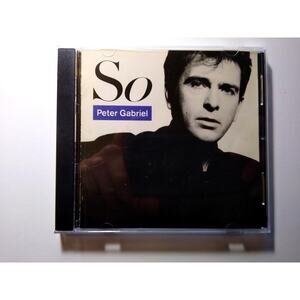 Peter Gabriel So CD Sledgehammer Red Rain Big Time Synth-Pop Hits Japan On Disc